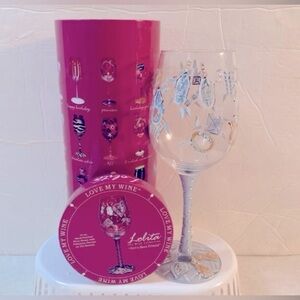 Lolita “Girls Best Friend” Wine Glass